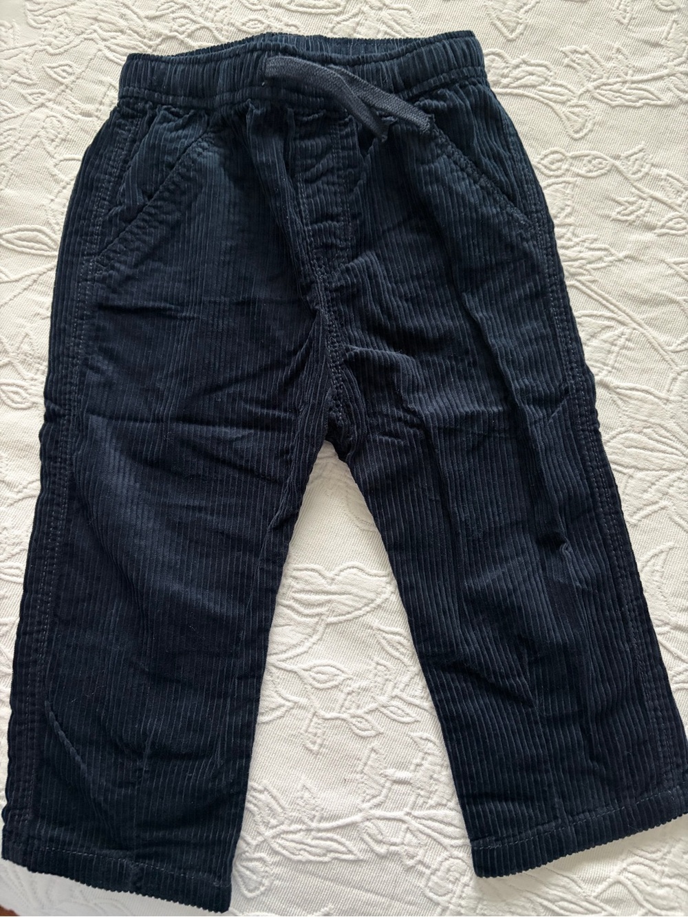 Kids boys H&M 18m new Corduroy Pants - Navy